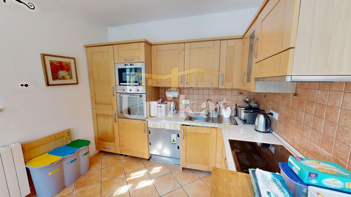 Dvojna hiša z bazenom v istrskem slogu